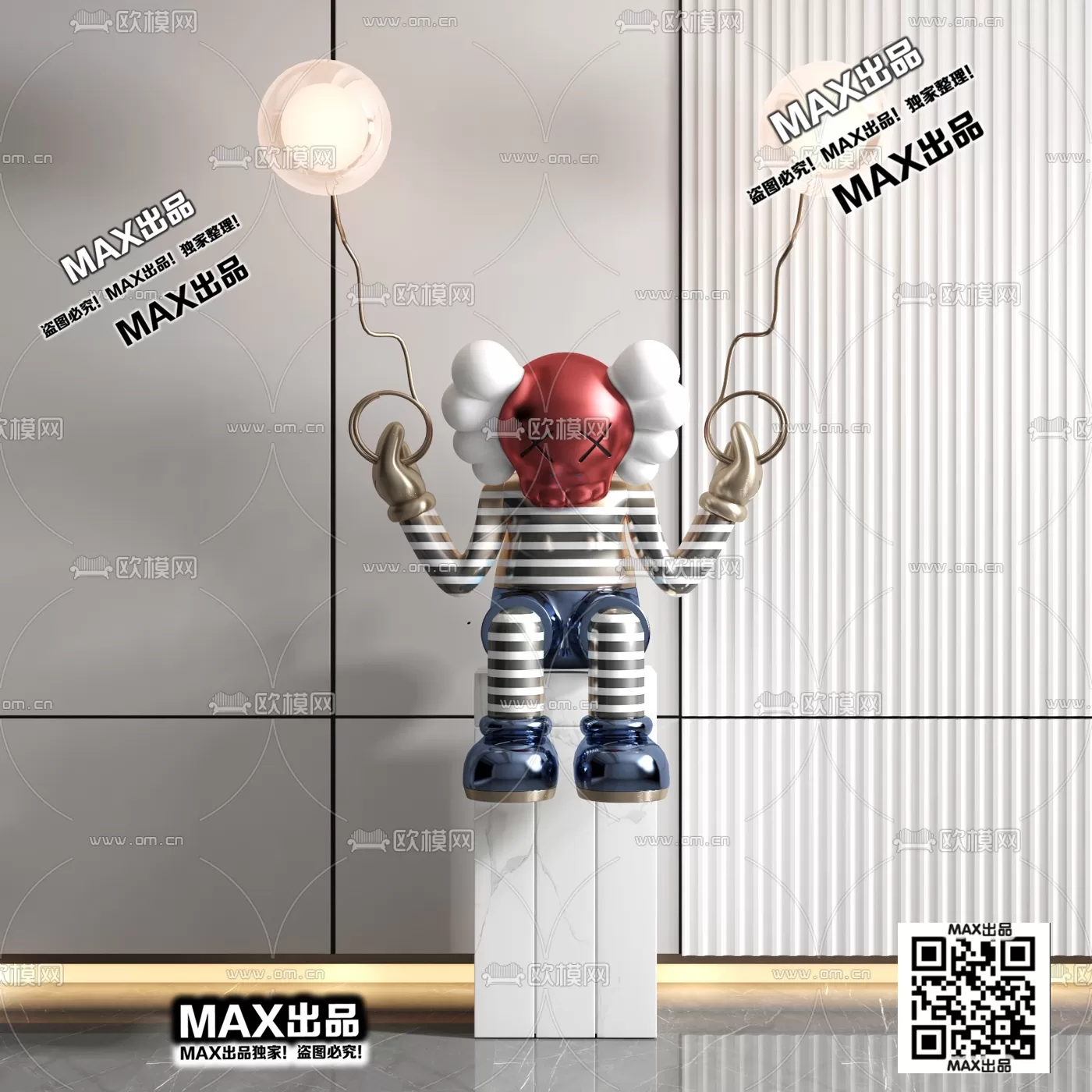 DECORATION 3D MODELS – 3DS MAX – 046