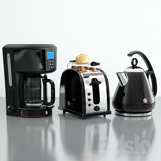 Kitchen – Appliance 3D Models – Kitchen set Russell Hobbs