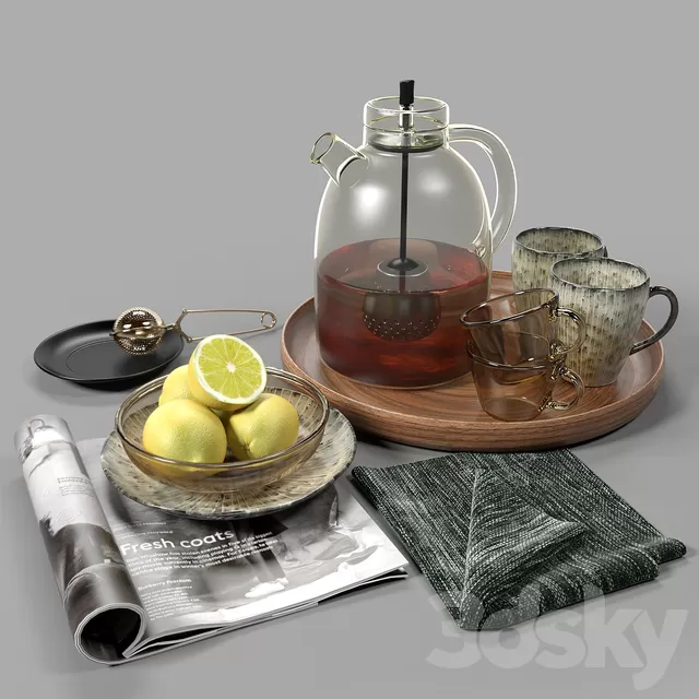 Kitchen – Foods – Drink 3D Models – 0005
