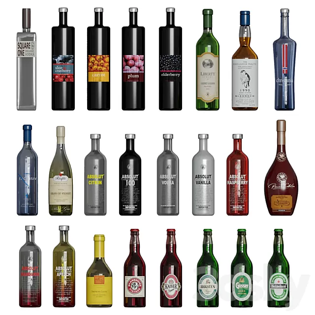 Kitchen – Foods – Drink 3D Models – 0029