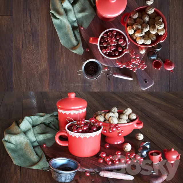 Kitchen – Foods – Drink 3D Models – 0046