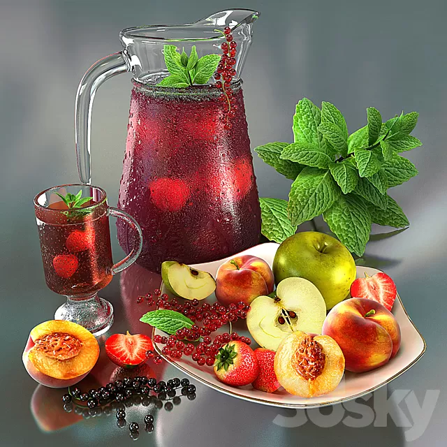 Kitchen – Foods – Drink 3D Models – 0068