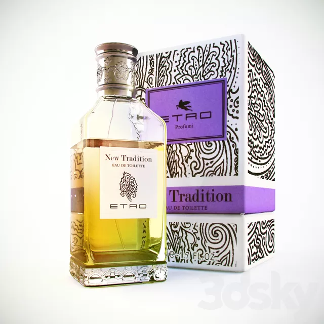 Kitchen – Foods – Drink 3D Models – New Traditions by Etro Perfume