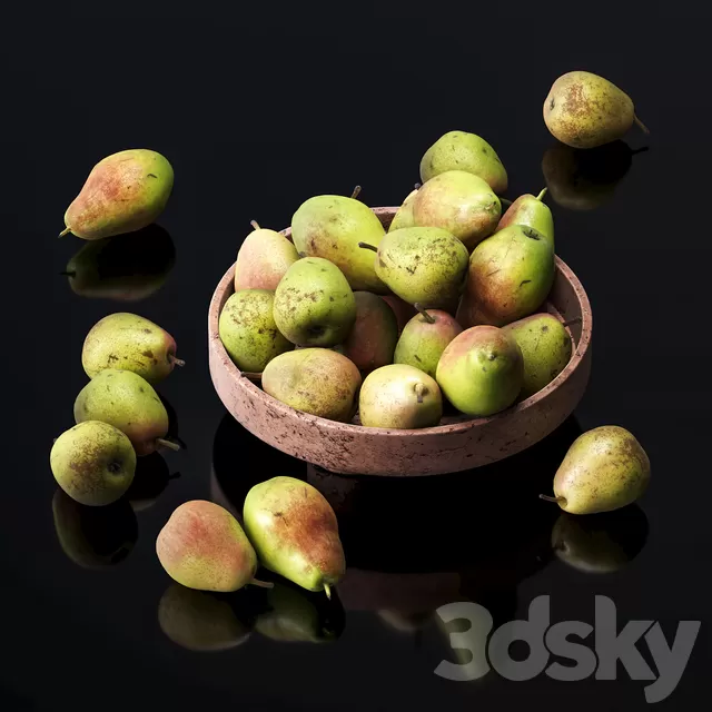 Kitchen – Foods – Drink 3D Models – Pear forest beauty