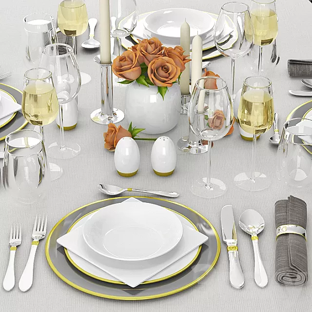 Kitchen – Tableware 3D Models – 0022