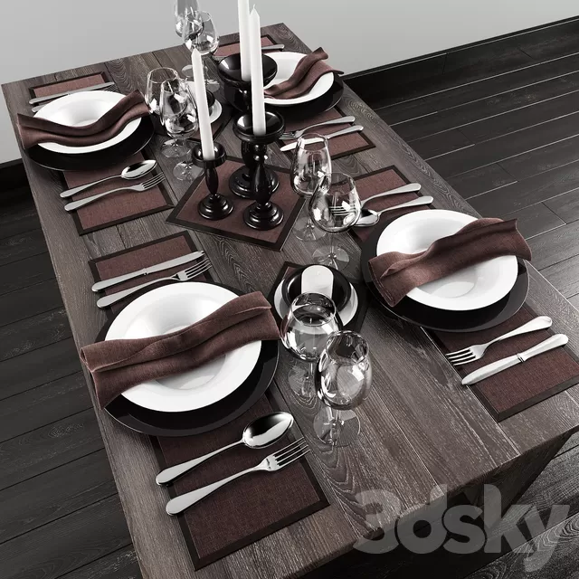 Kitchen – Tableware 3D Models – 0041