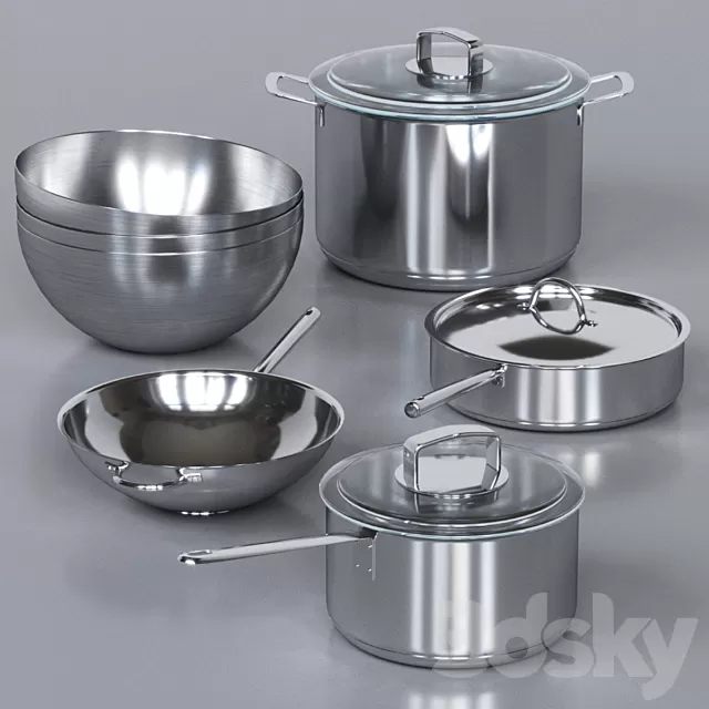 Kitchen – Tableware 3D Models – 0055