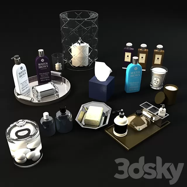 Bathroom – Accessories 3D Models – 0001