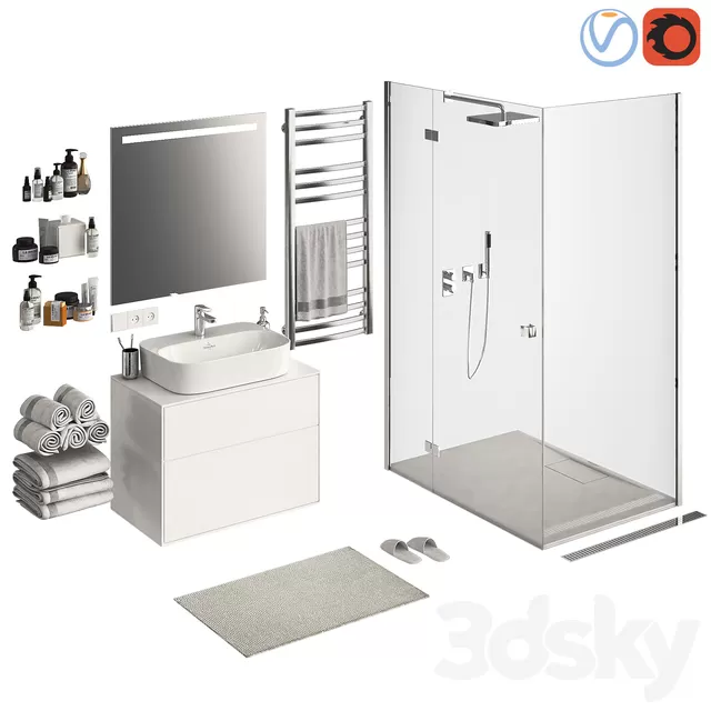 Bathroom – Accessories 3D Models – 0021