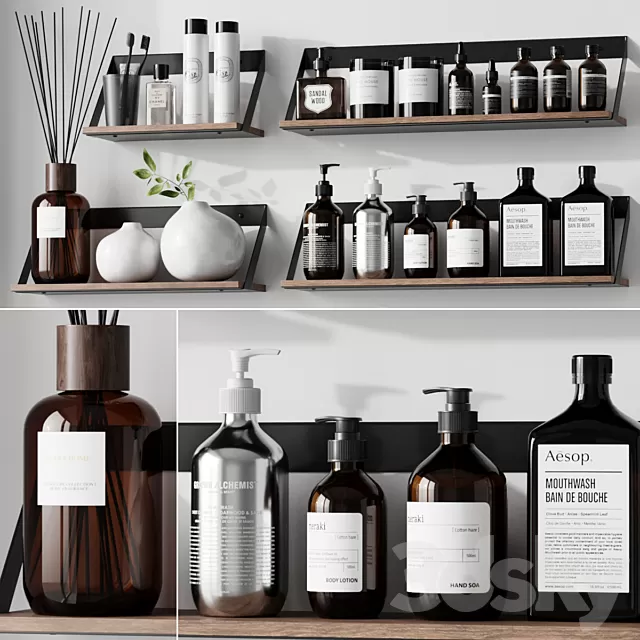 Bathroom – Accessories 3D Models – 0036 Bathroom – Accessories 3D Models – 0036