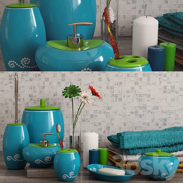 Bathroom – Accessories 3D Models – 0059 Bathroom – Accessories 3D Models – 0059