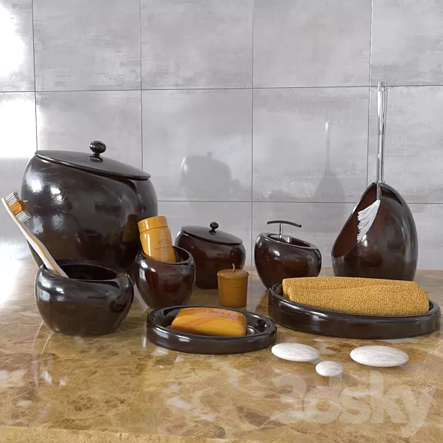 Bathroom – Accessories 3D Models – 0066 Bathroom – Accessories 3D Models – 0066