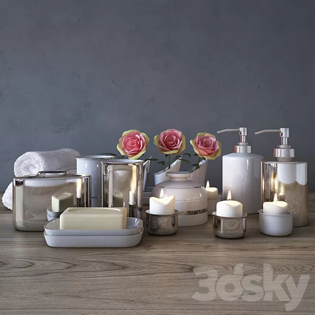 Bathroom – Accessories 3D Models – 0100 Bathroom – Accessories 3D Models – 0100