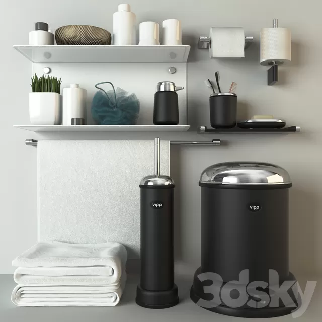 Bathroom – Accessories 3D Models – 0104 Bathroom – Accessories 3D Models – 0104