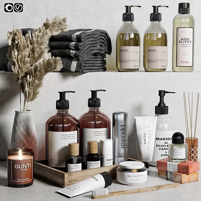 Bathroom – Accessories 3D Models – Bathroom accessories 03 Bathroom – Accessories 3D Models – Bathroom accessories 03