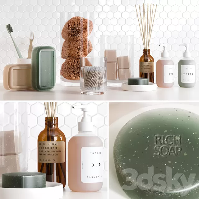 Bathroom – Accessories 3D Models – Bathroom Accessories 8 Bathroom – Accessories 3D Models – Bathroom Accessories 8