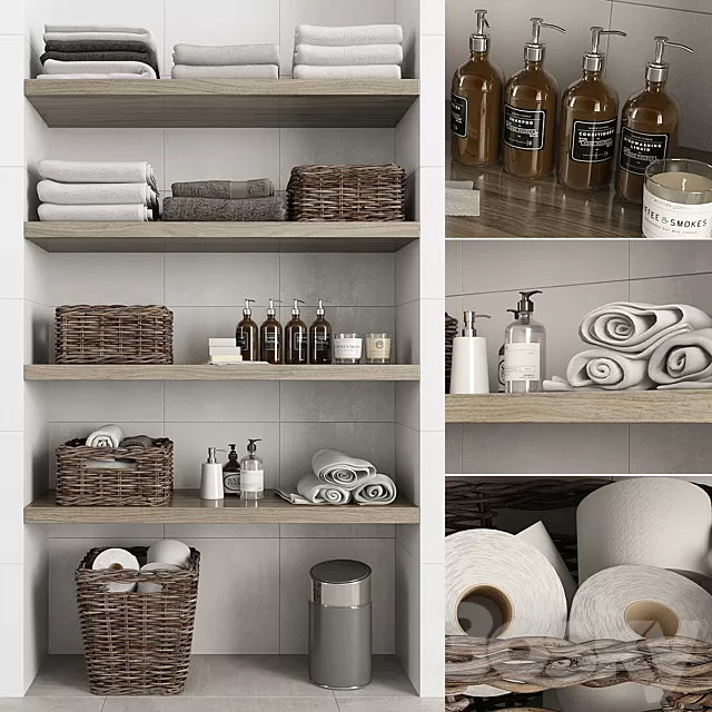 Bathroom – Accessories 3D Models – Bathroom Decor Bathroom – Accessories 3D Models – Bathroom Decor