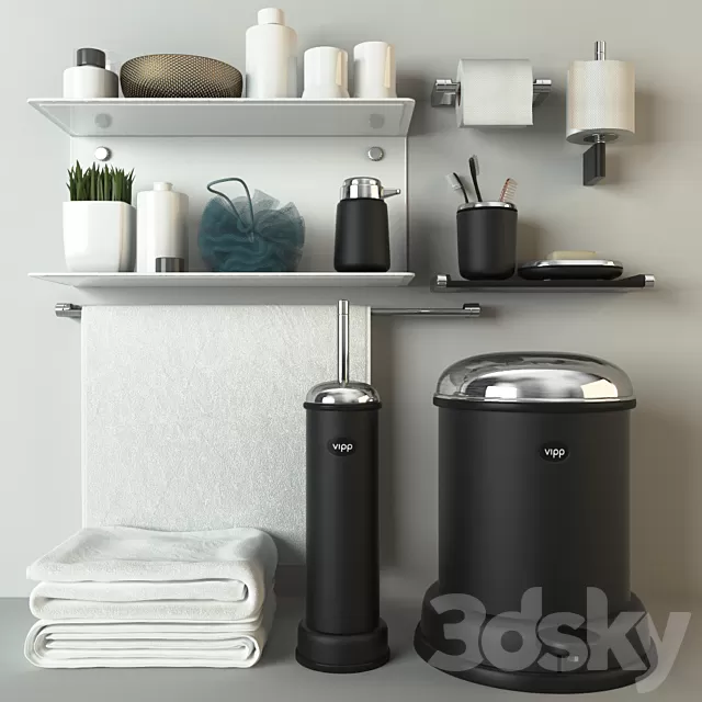 Bathroom – Accessories 3D Models – Bathroom vipp Bathroom – Accessories 3D Models – Bathroom vipp