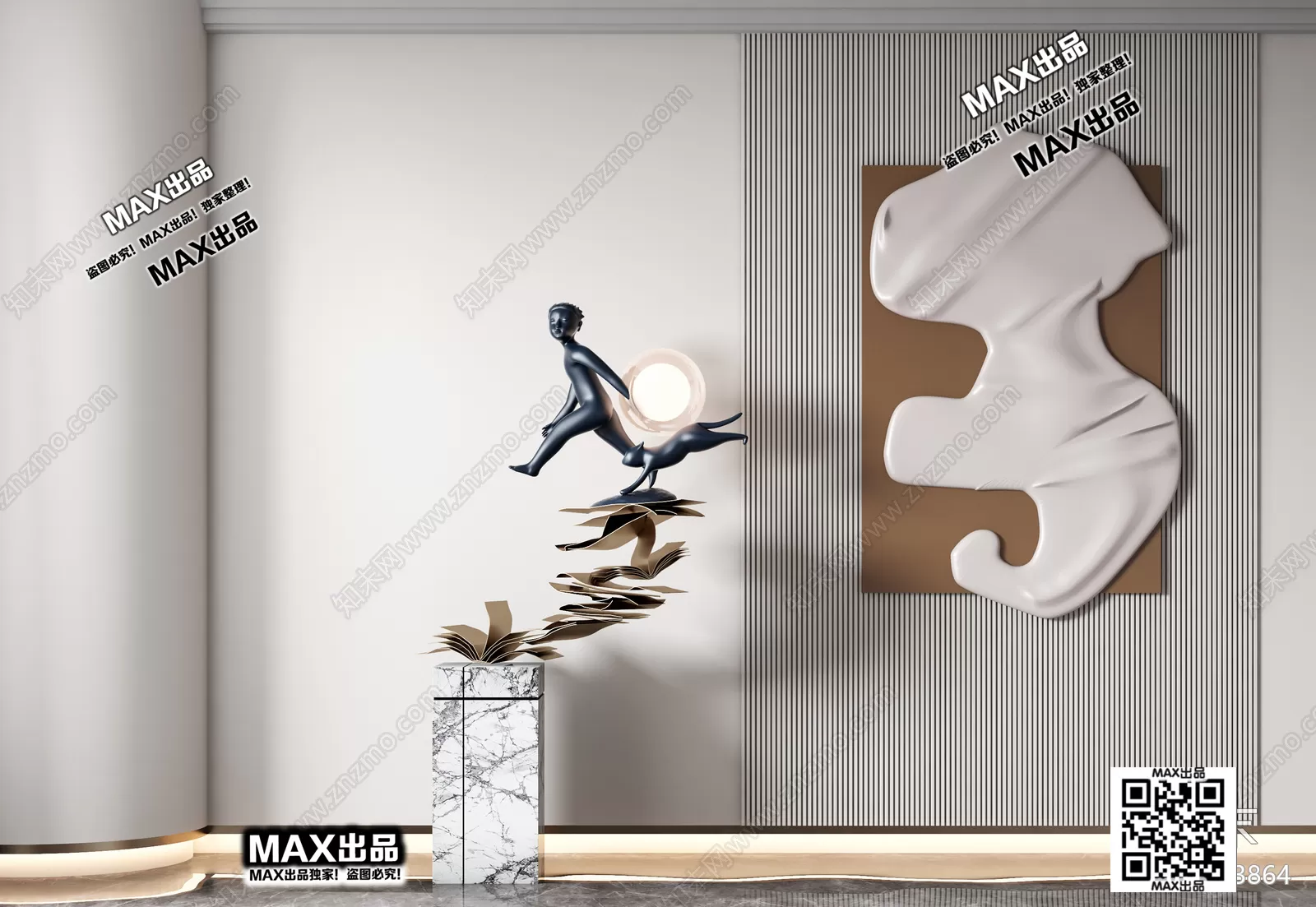 DECORATION 3D MODELS – 3DS MAX – 052