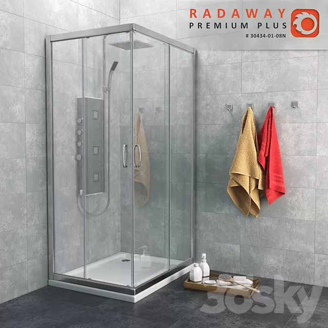Bathroom – Bathtub 3D Models – Radaway Premium Plus C
