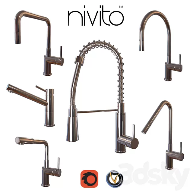 Bathroom – Faucet 3D Models – 0036 Bathroom – Faucet 3D Models – 0036