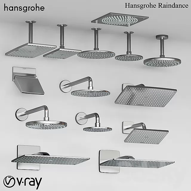 Bathroom – Faucet 3D Models – Hansgrohe Raindance Bathroom – Faucet 3D Models – Hansgrohe Raindance