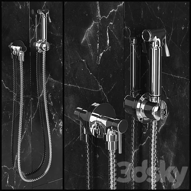 Bathroom – Faucet 3D Models – Hygienic shower Daniel Oasis 1000DC Bathroom – Faucet 3D Models – Hygienic shower Daniel Oasis 1000DC