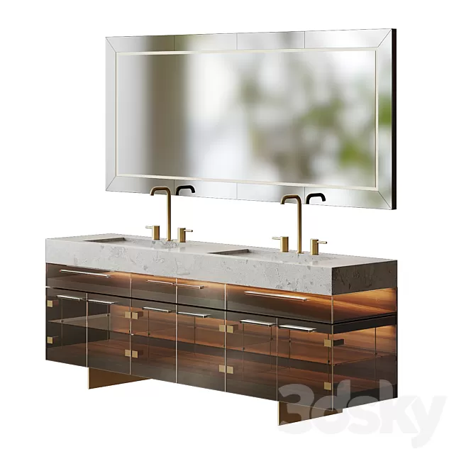 Bathroom – Wash Basin 3D Models – 0012