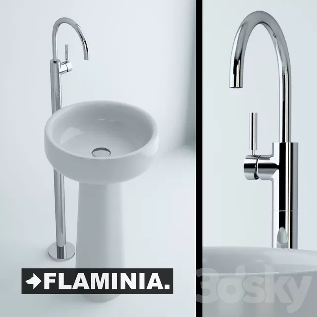 Bathroom – Wash Basin 3D Models – 0014