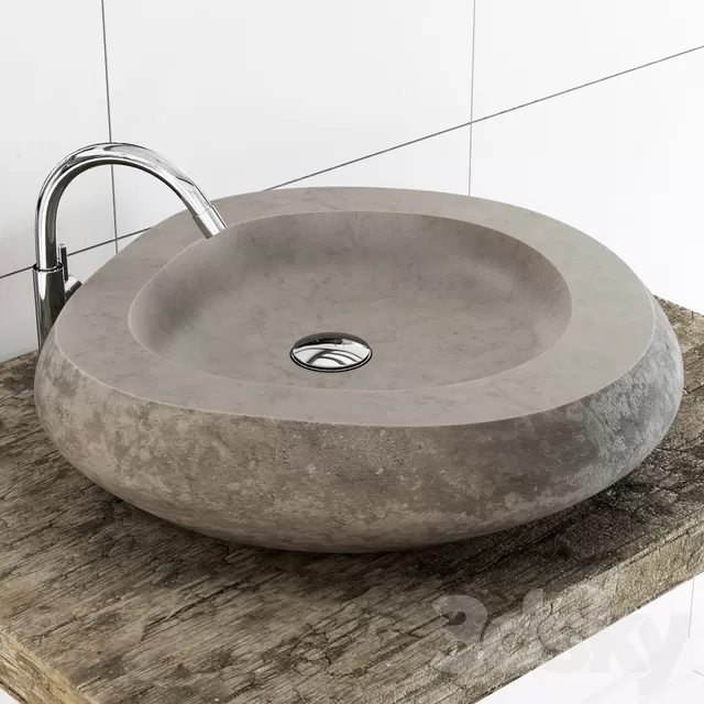 Bathroom – Wash Basin 3D Models – 0024