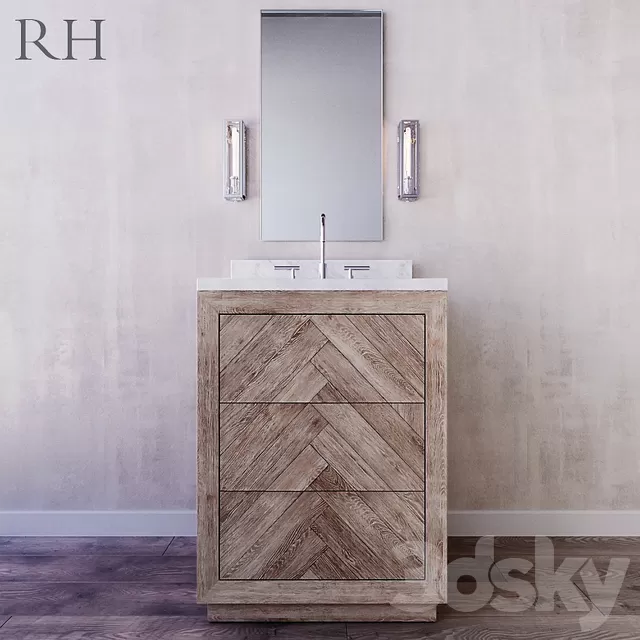 Bathroom – Wash Basin 3D Models – 0030
