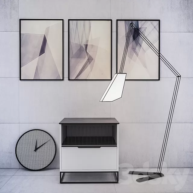 Decorative – Set – 3D Models – 0002 Decorative – Set – 3D Models – 0002