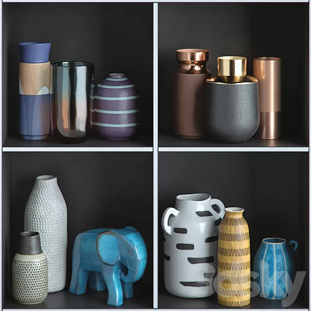 Decorative – Set – 3D Models – 0018 Decorative – Set – 3D Models – 0018