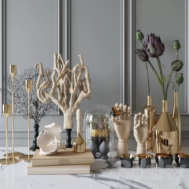 Decorative – Set – 3D Models – 0026 Decorative – Set – 3D Models – 0026