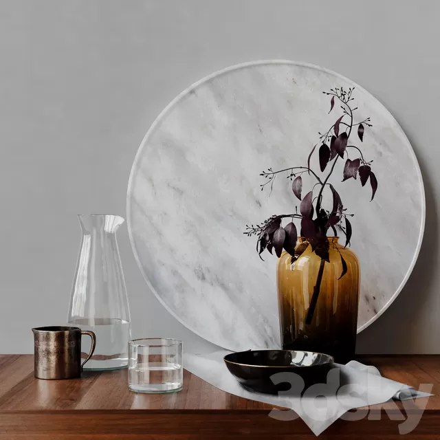 Decorative – Set – 3D Models – 0041