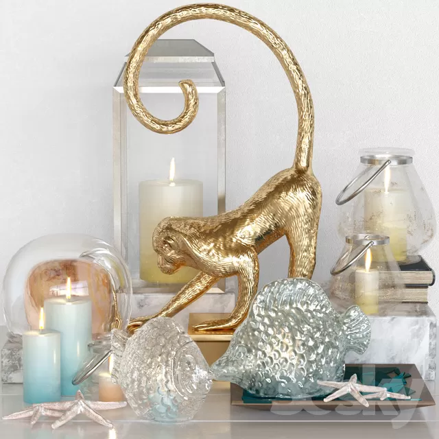 Decorative – Set – 3D Models – 0057