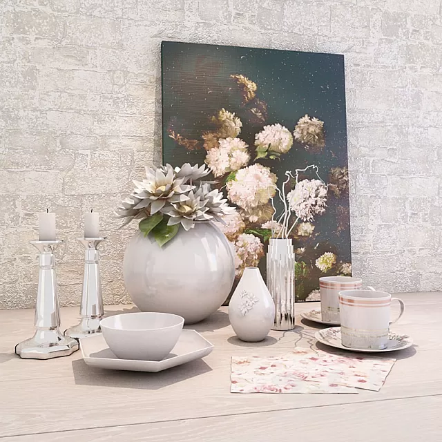 Decorative – Set – 3D Models – 0072