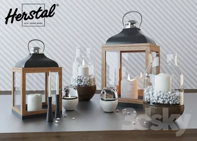 Decorative – Set – 3D Models – 0076