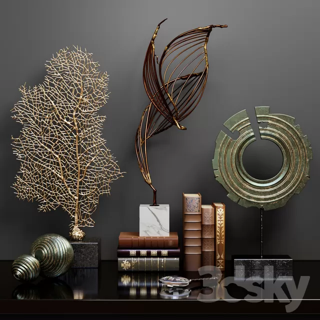 Decorative – Set – 3D Models – 0083