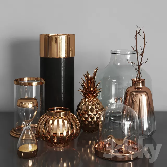 Decorative – Set – 3D Models – 0090