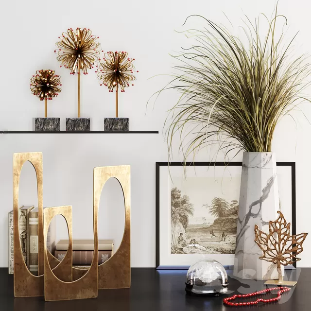 Decorative – Set – 3D Models – 0092