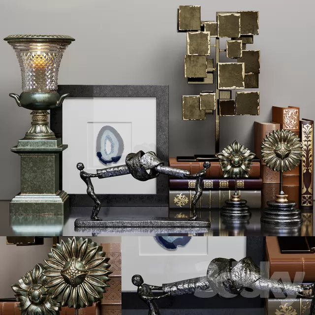 Decorative – Set – 3D Models – 0094