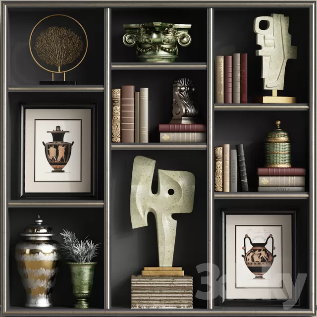 Decorative – Set – 3D Models – 0098