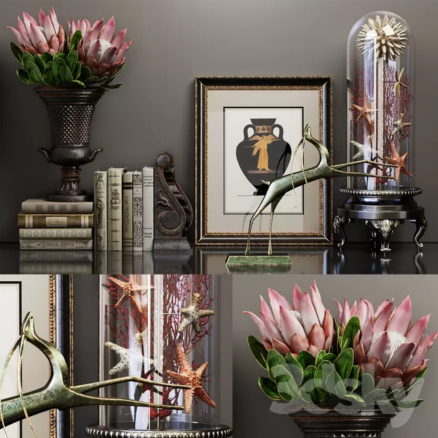 Decorative – Set – 3D Models – 0099