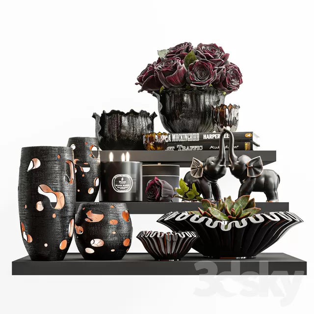 Decorative – Set – 3D Models – 0103 Decorative – Set – 3D Models – 0103