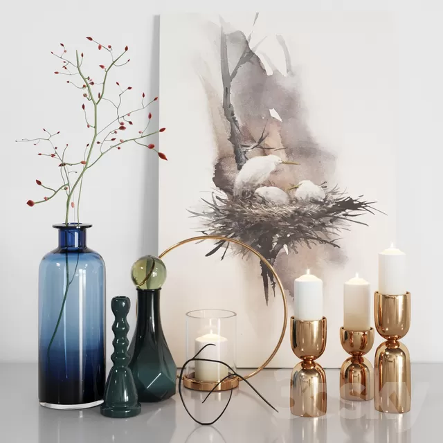 Decorative – Set – 3D Models – 0106 Decorative – Set – 3D Models – 0106