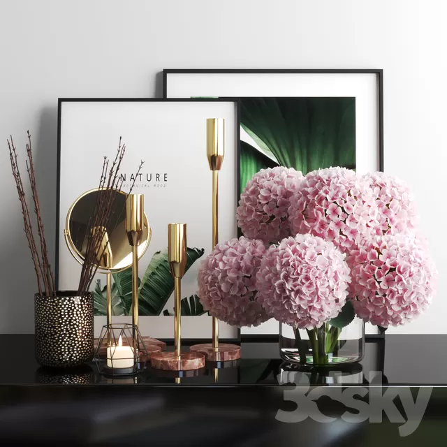 Decorative – Set – 3D Models – 0113 Decorative – Set – 3D Models – 0113