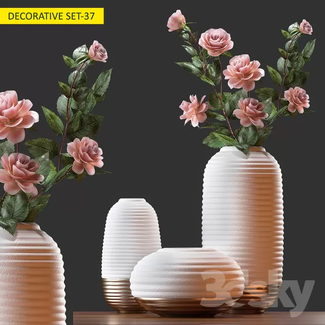 Decorative – Set – 3D Models – 0115 Decorative – Set – 3D Models – 0115