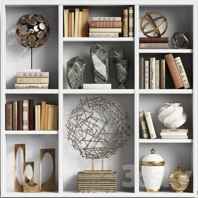 Decorative – Set – 3D Models – 0122 Decorative – Set – 3D Models – 0122