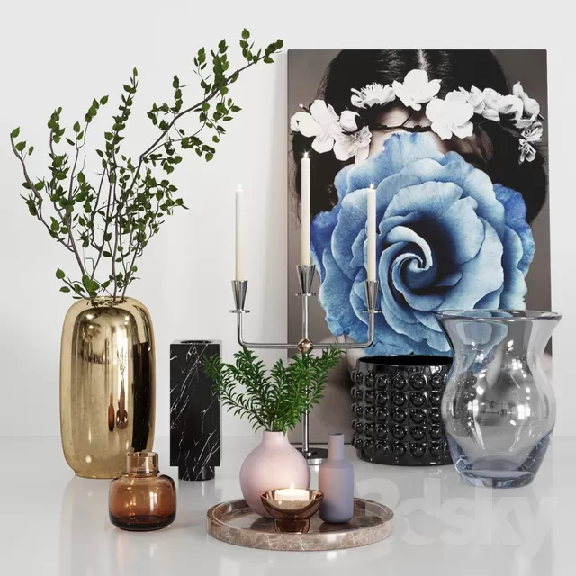 Decorative – Set – 3D Models – 0139 Decorative – Set – 3D Models – 0139